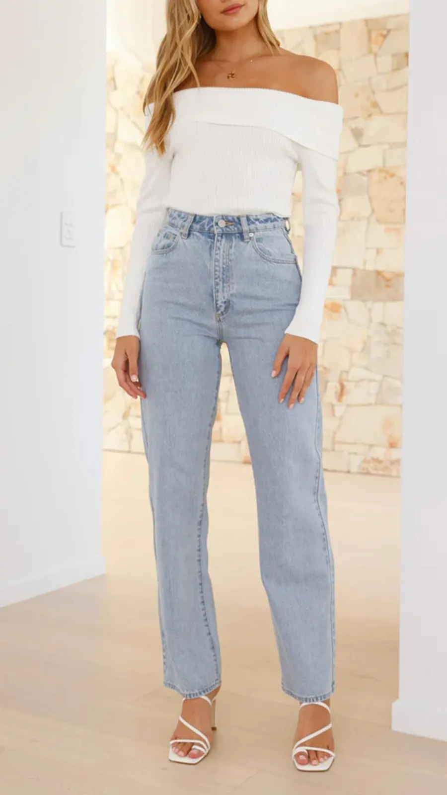 High Baggy Fit Jeans