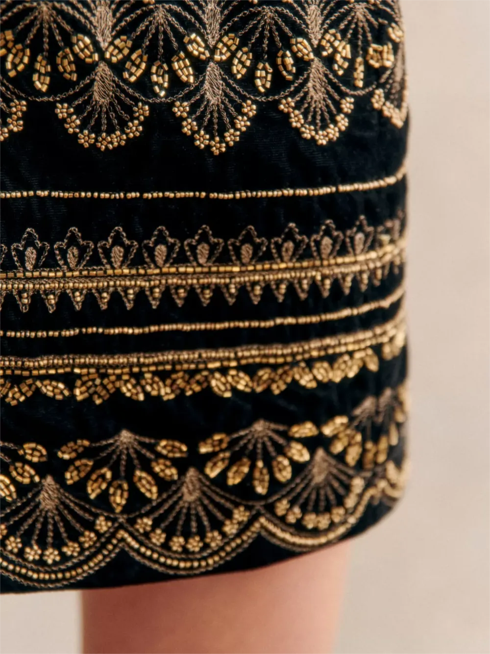 Daily Plants Print Skirt