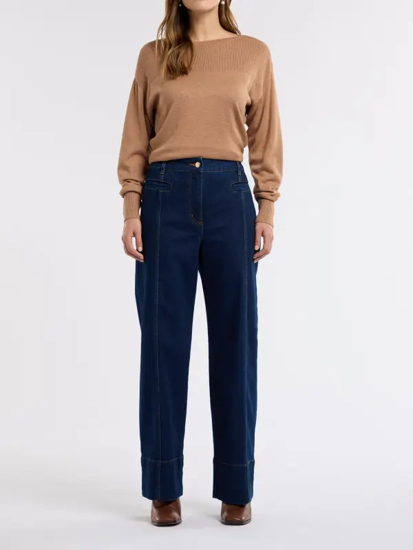 Relaxed Fit Cotton Jumper