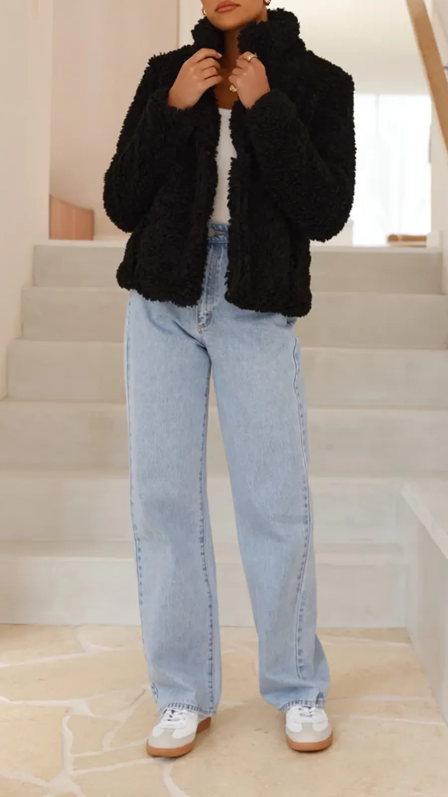 Soft Fleece Short Warm Jacket