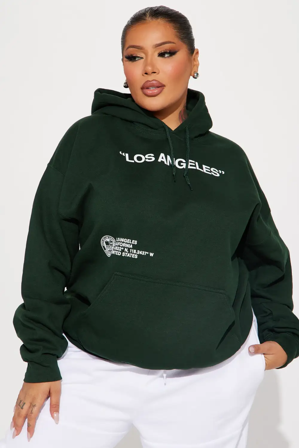 Destination Los Angeles Hoodie - Hunter