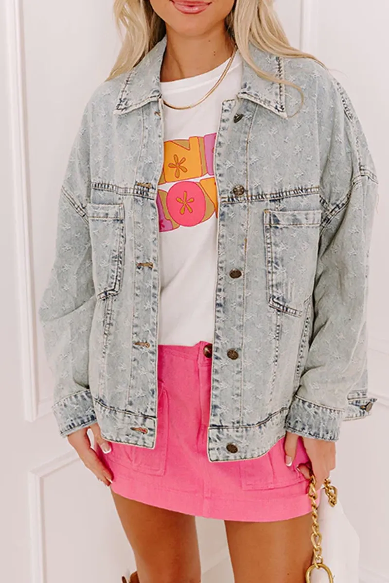 Fashionable Women's Denim Jacket