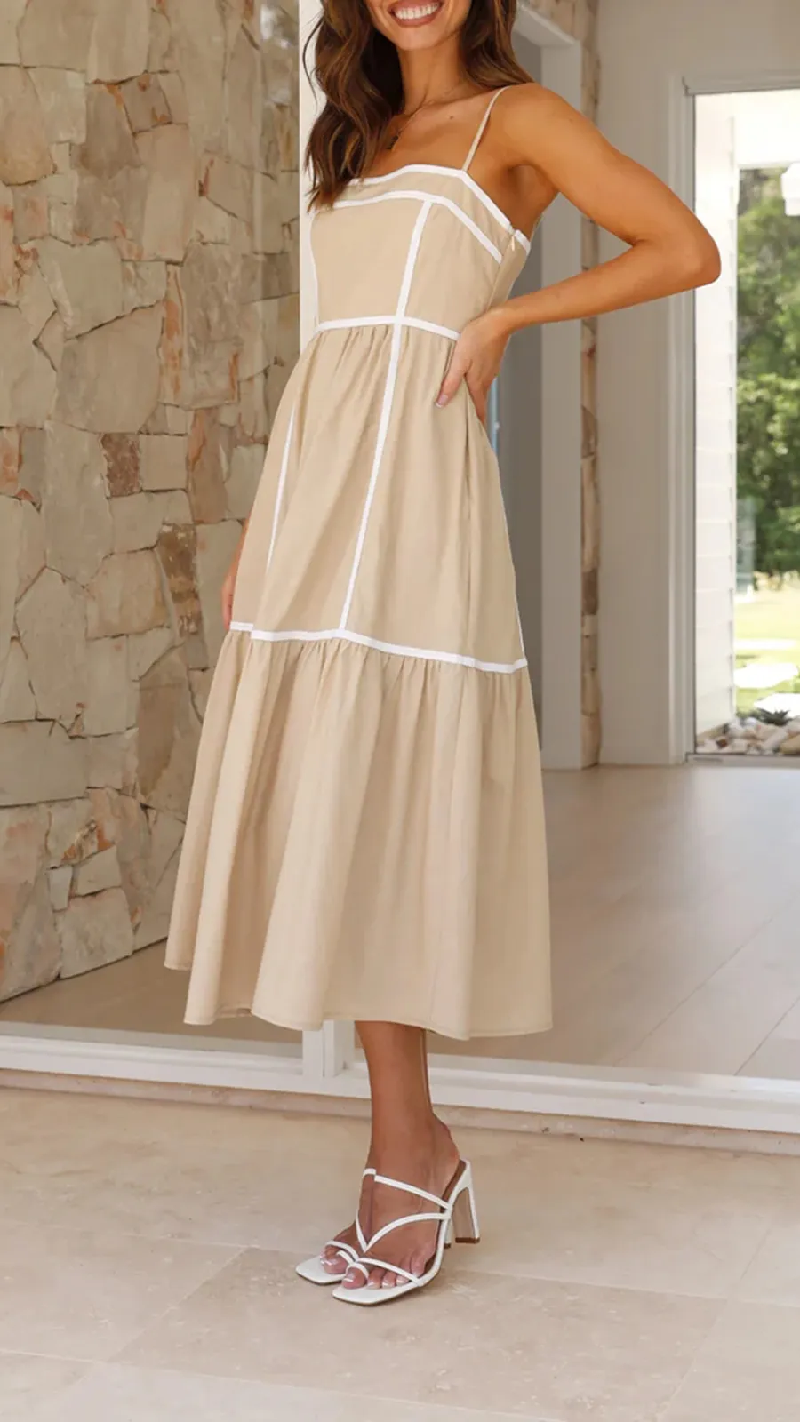 Holiday-Inspired Midi Dress