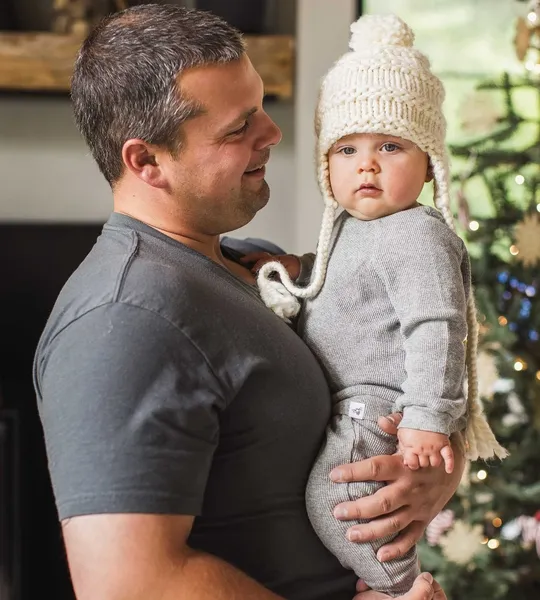 Organic Cotton Boy Thermal Top and Pants Set