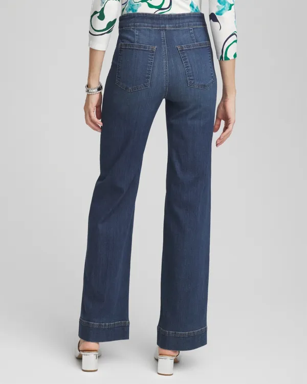 Paros Indigo Bootcut Denim Jeans