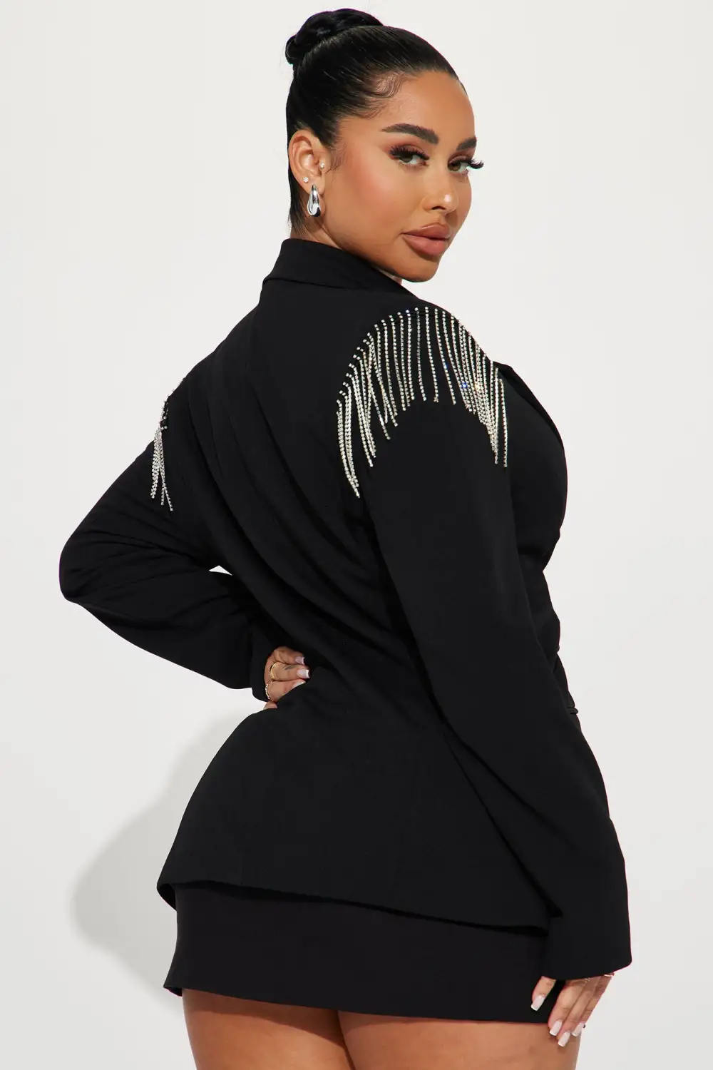 Got Something Special Blazer - Black