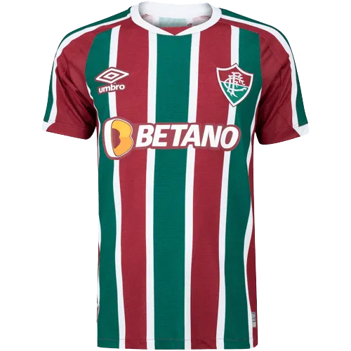 Camisa Fluminense Home 22/23 - Vinho e Verde