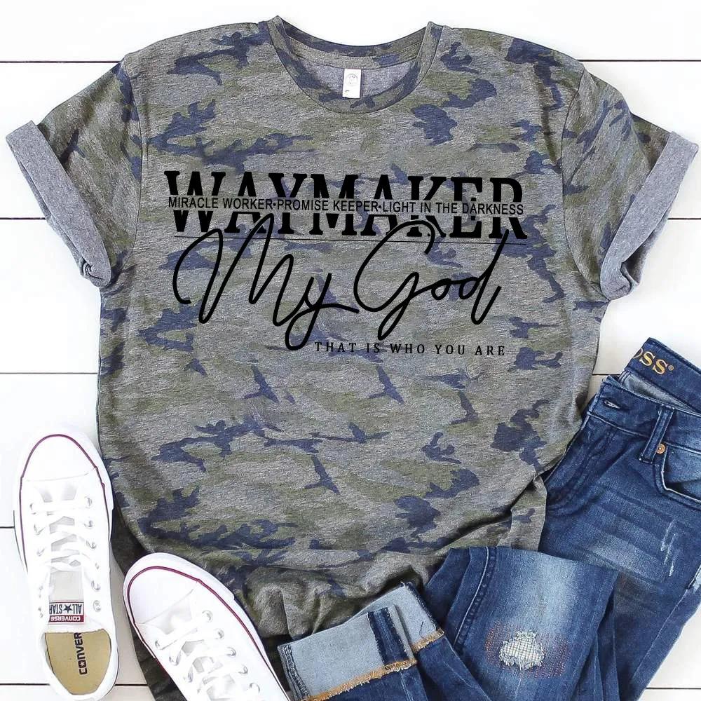 Waymaker my god faith graphic tees