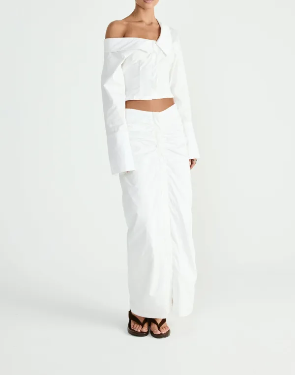 Designer Pleated Skirt For Women