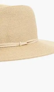 Natural Apricot Straw Hat