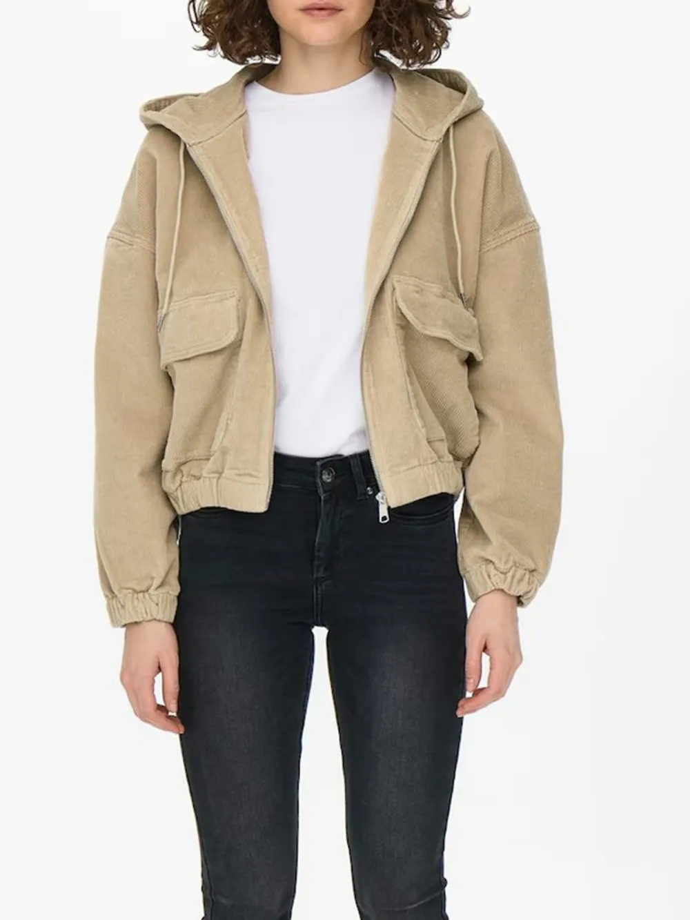 Overcut Shoulders Between-Season Jacket