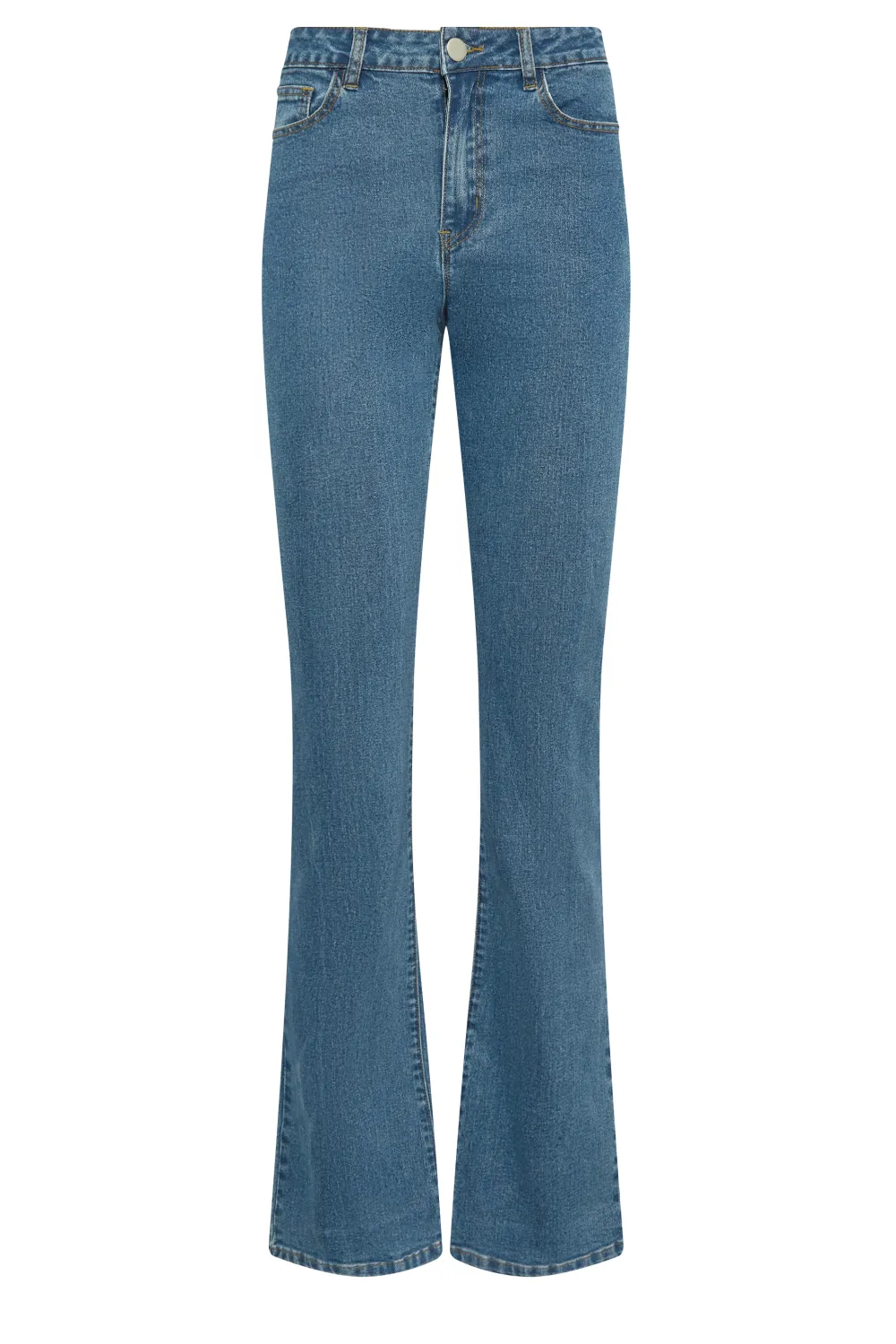 LTS Tall Blue Mid Wash RAE Stretch Bootcut Jeans