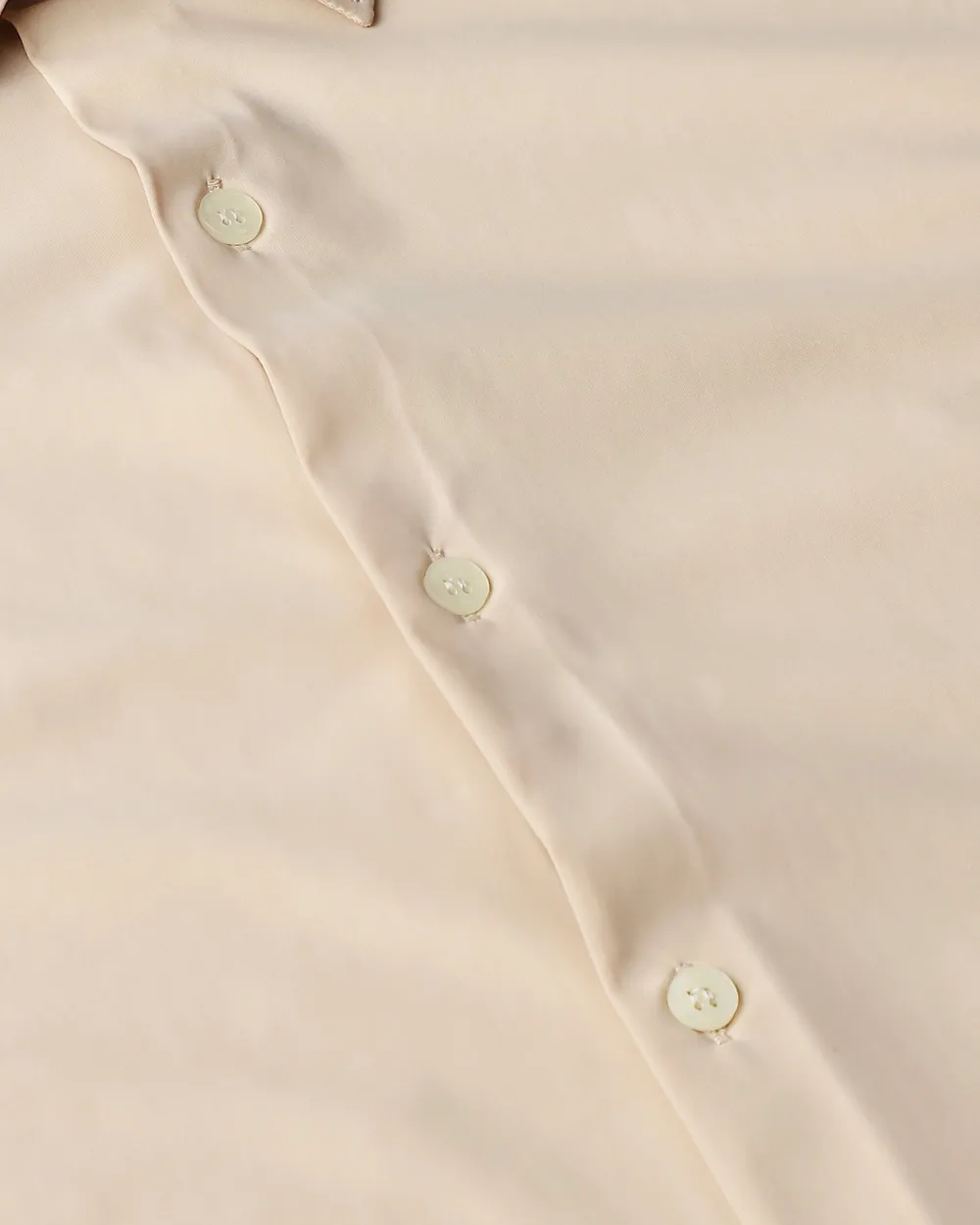 Leisure Simple Slim-Fit Breathable Beige Shirt