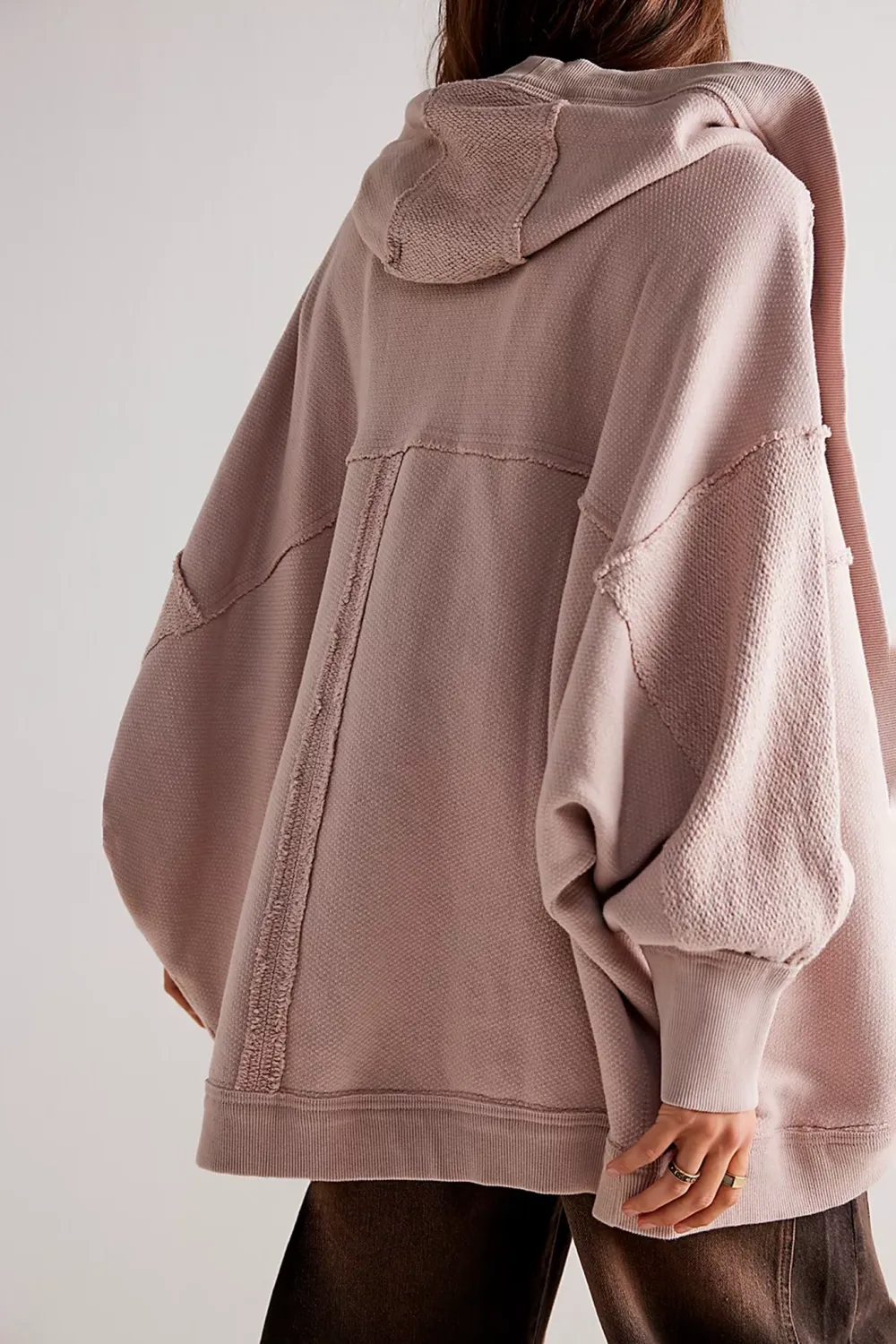 Fleece Lined Oversized Hoodie