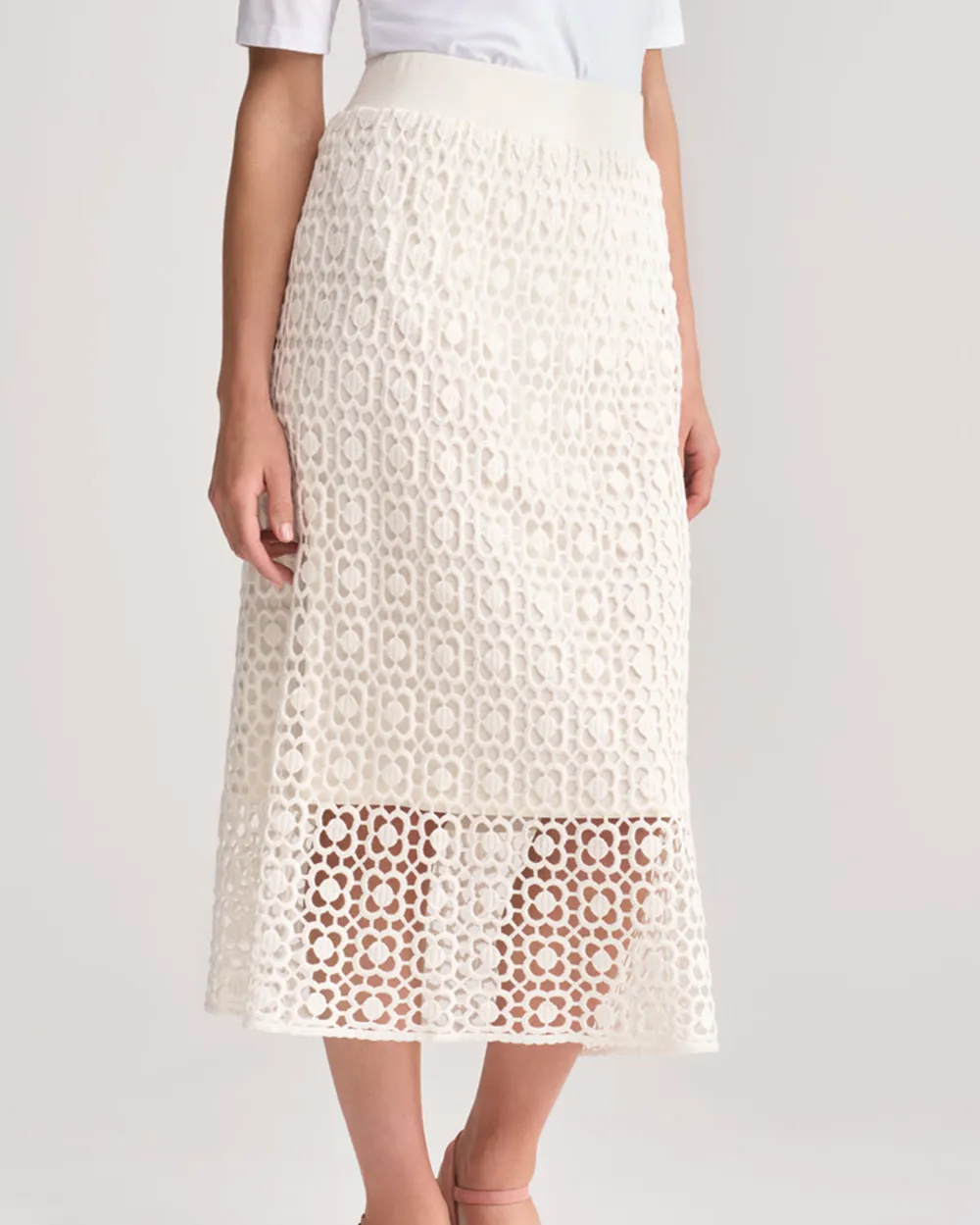 Cotton Lace Skirt