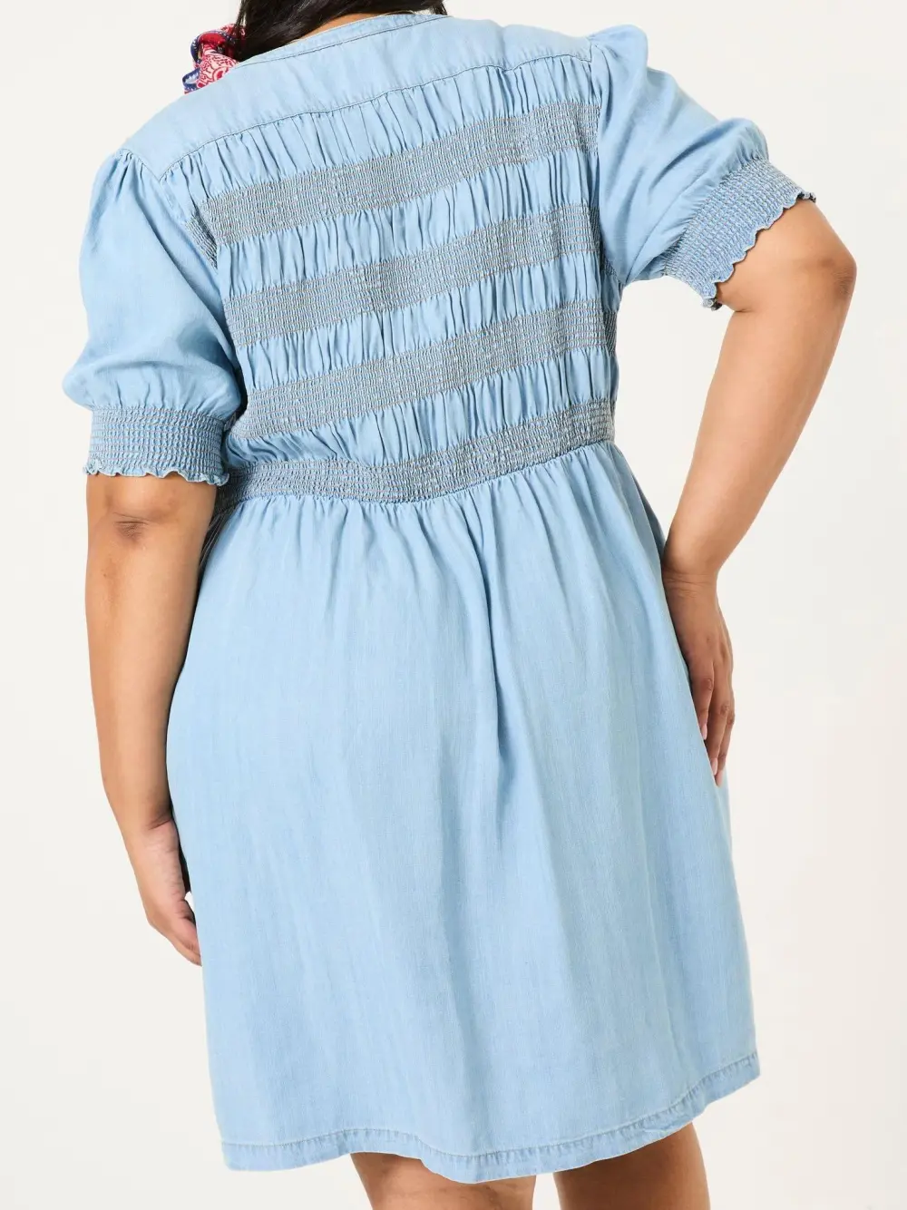 Light Blue Denim Juniper Dress