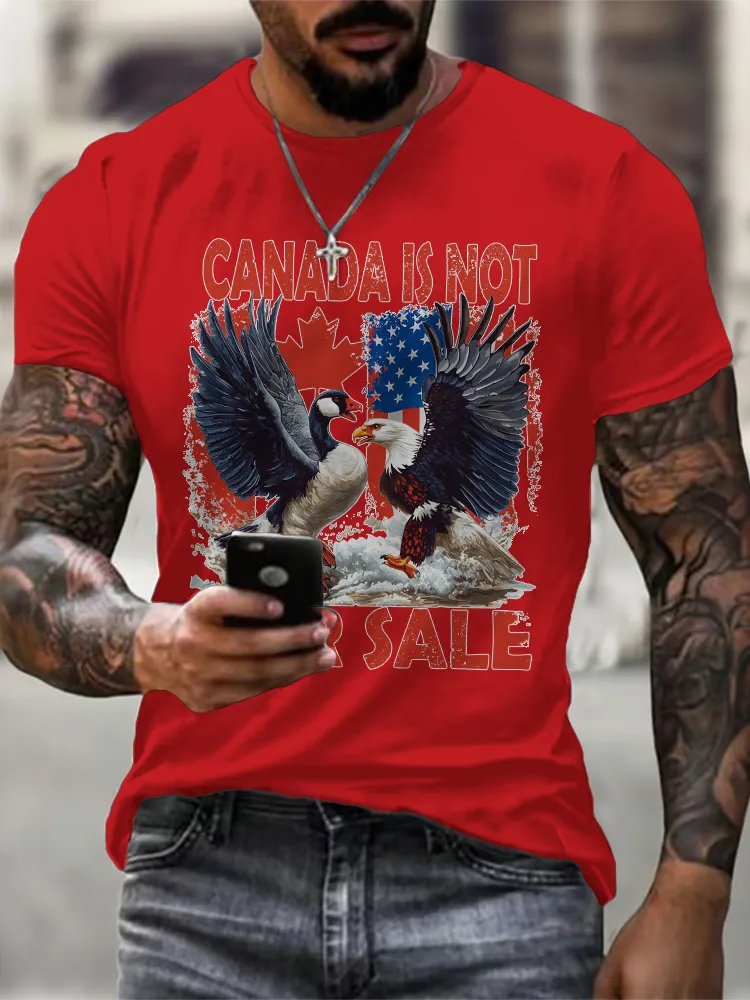 Men'S We Are Strong Canada Is Not For Sale T-Shirt