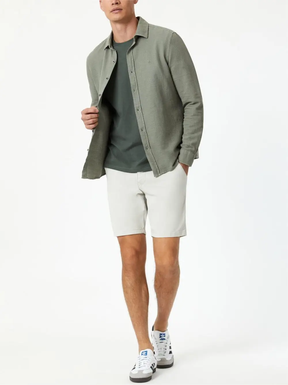 Light Khaki Men's Chino Shorts