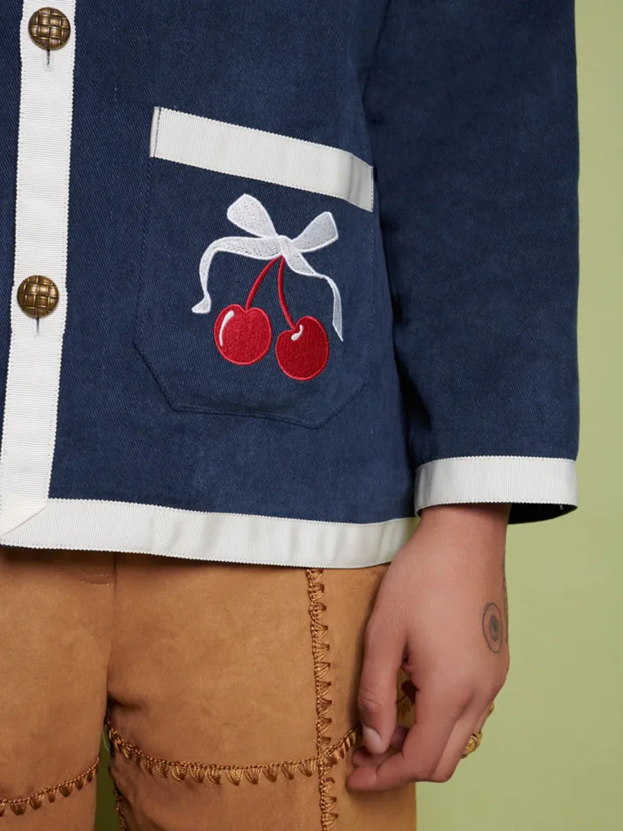 Daily Art Graphic Cherry Jacket