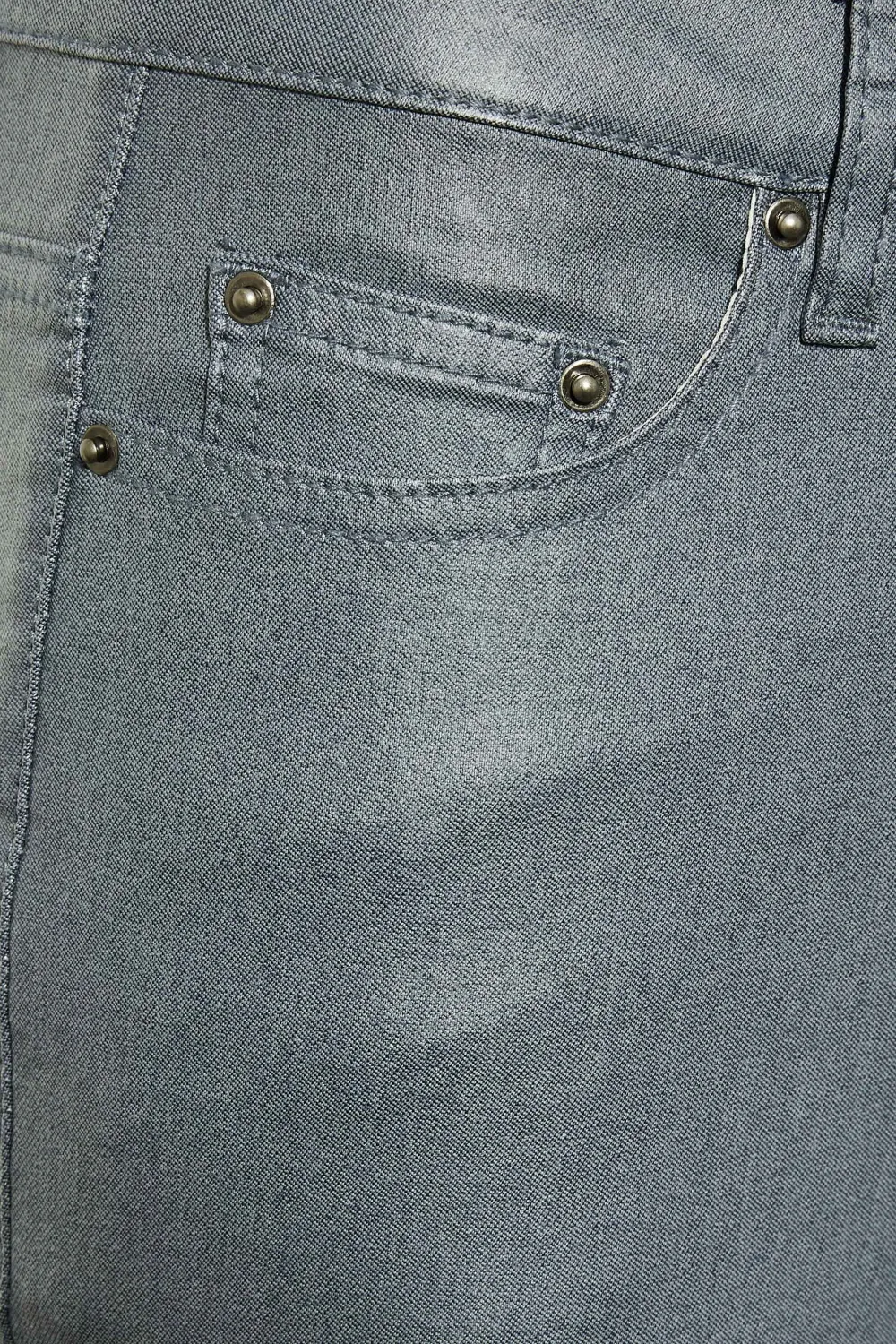 LTS Tall Blue Coated AVA Skinny Jeans