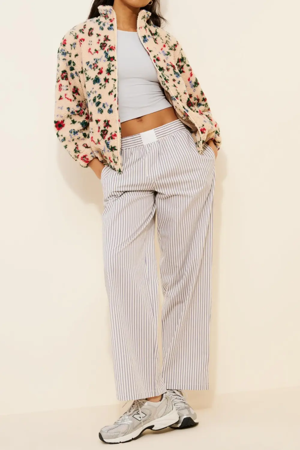 Poppy Relaxed Sherpa Jacket