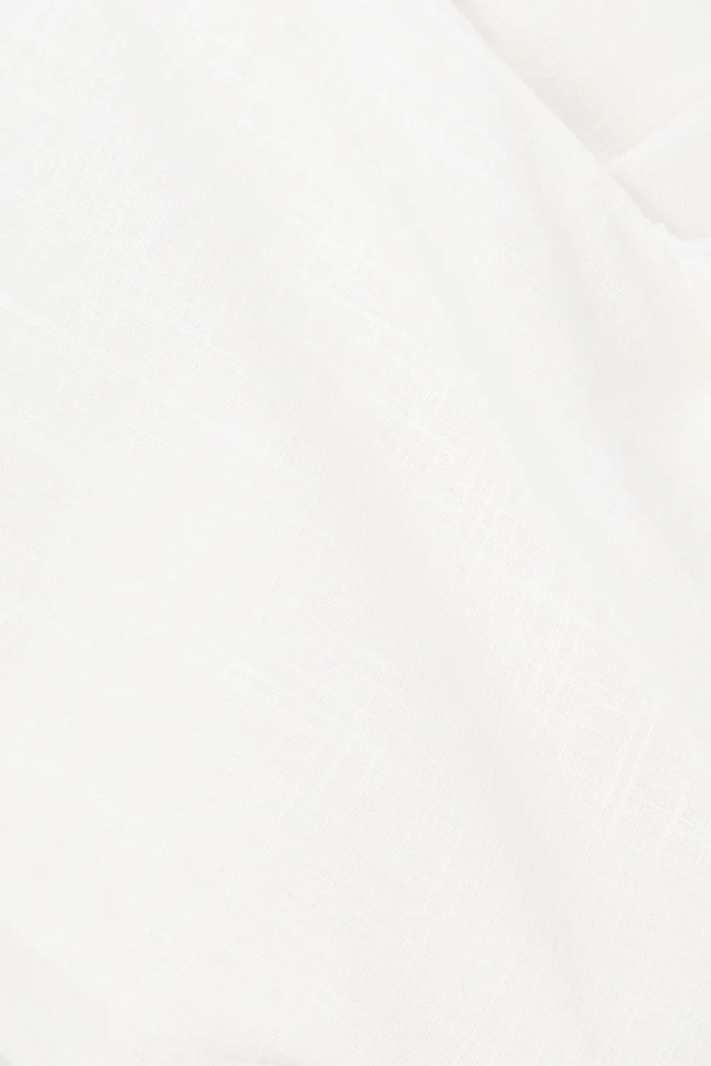 Eyelet Detailing Puff Sleeve Blouse