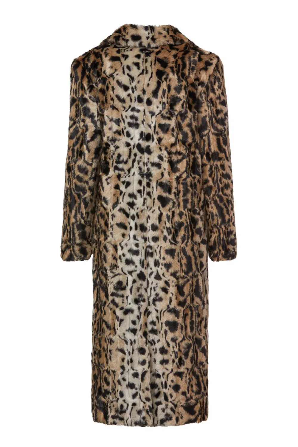 Leopard Print Plush Suit Soft Jacket
