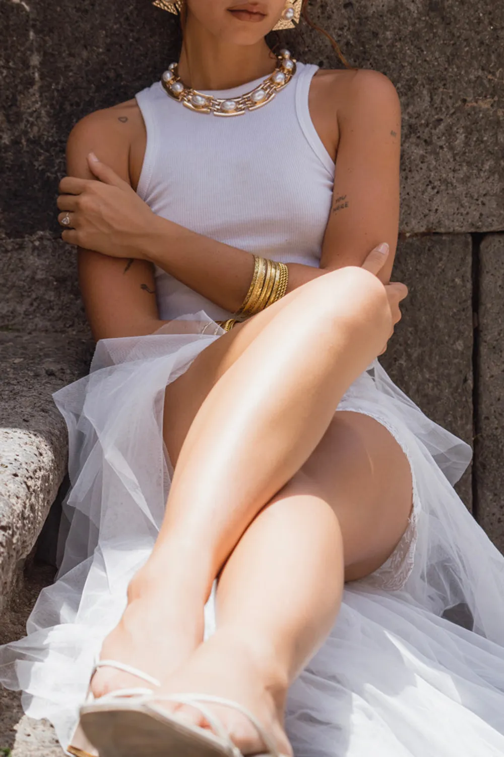 Rock Black Tulle Maxi Skirt