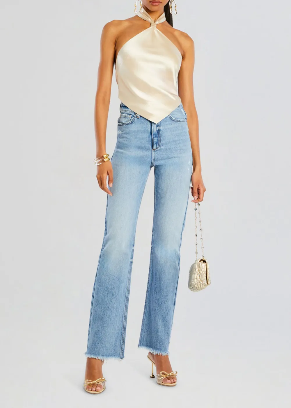 High Rise Straight Jean