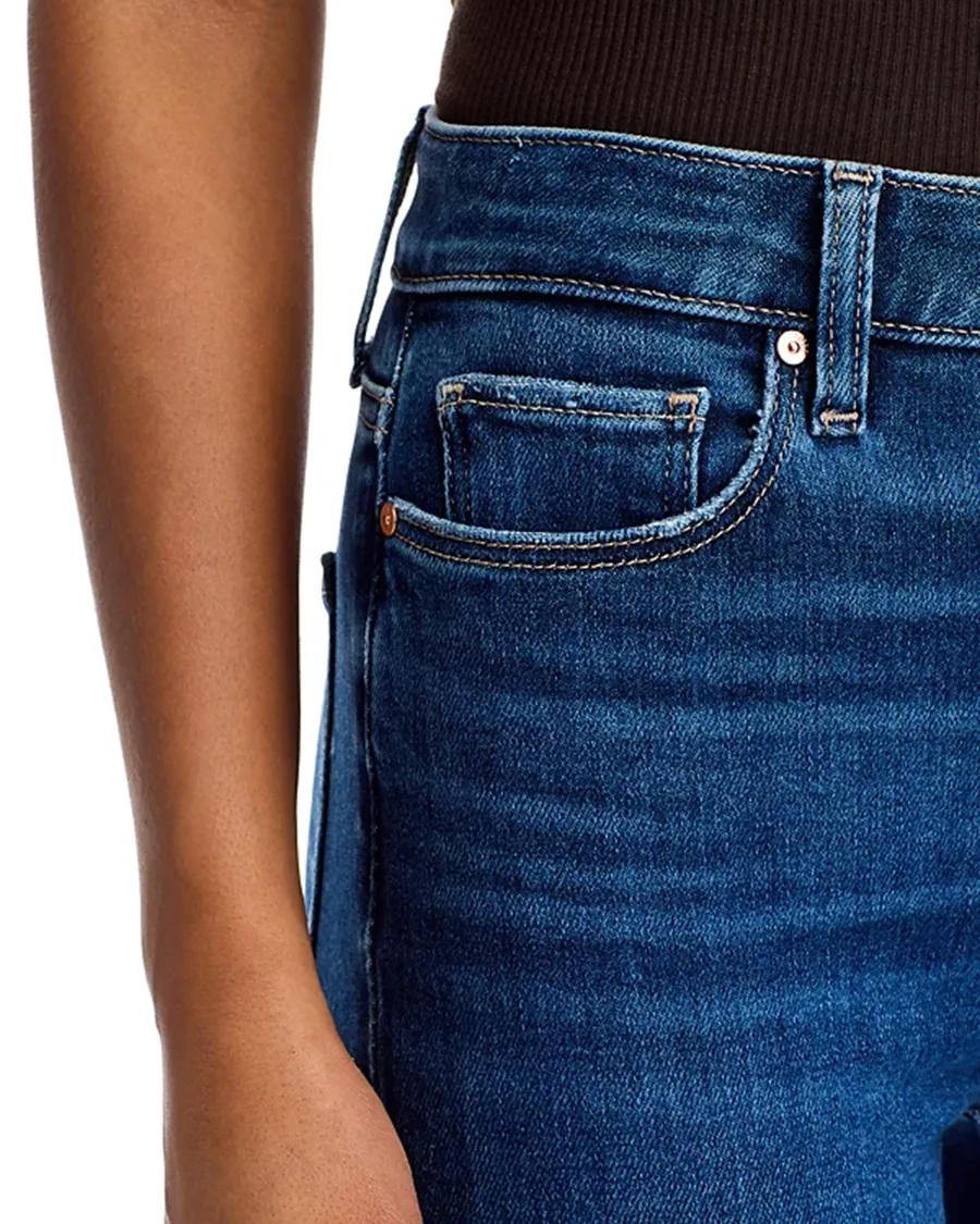 Casual Style High Rise Bootcut Jeans