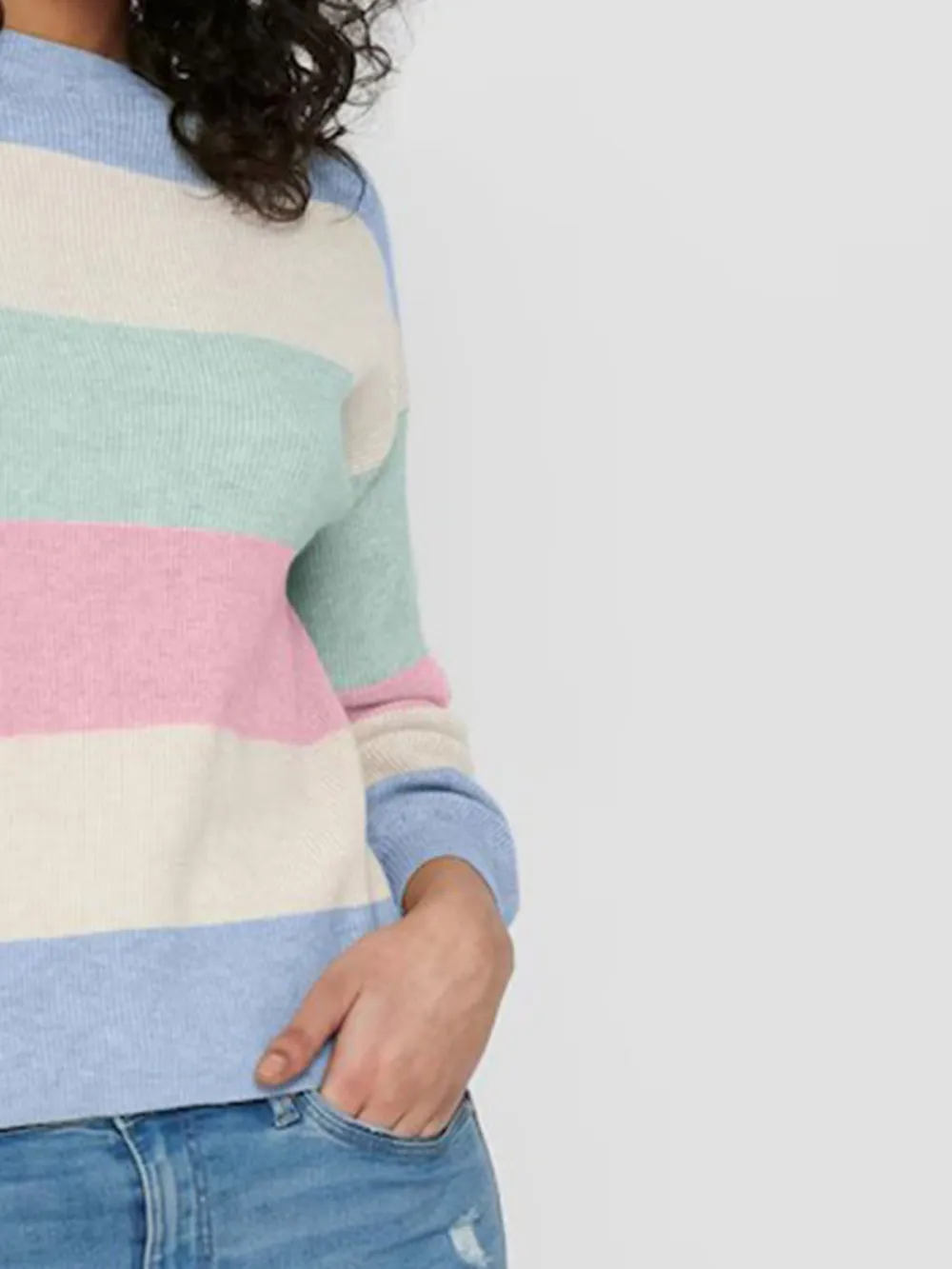 Soft Feel Crew Neck Sweater