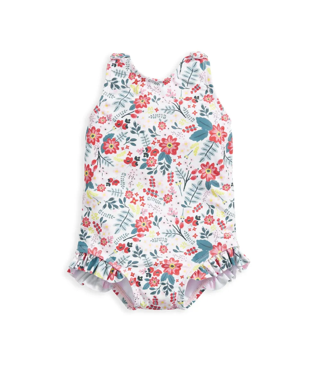 Floral Swimsuit - Pink