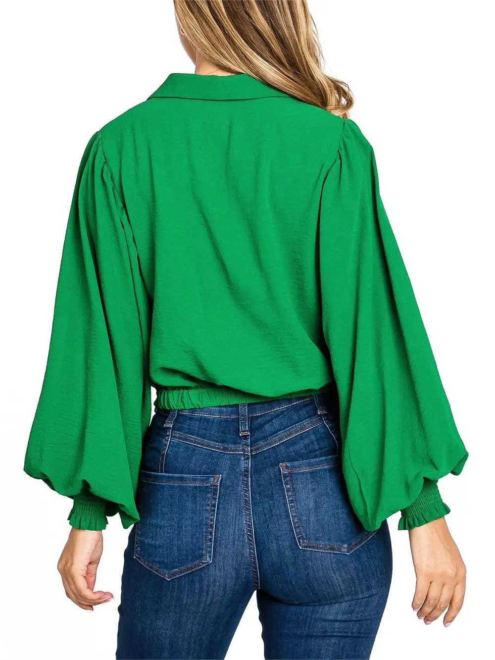 Lantern Sleeve Blouse
