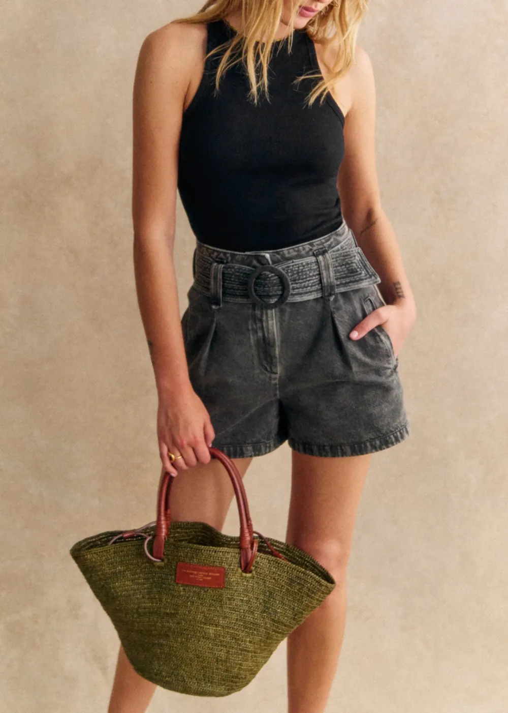 Organic Cotton Cropped Vest Top