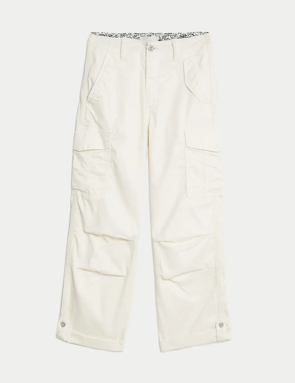 Tea Dyed Cropped Trousers