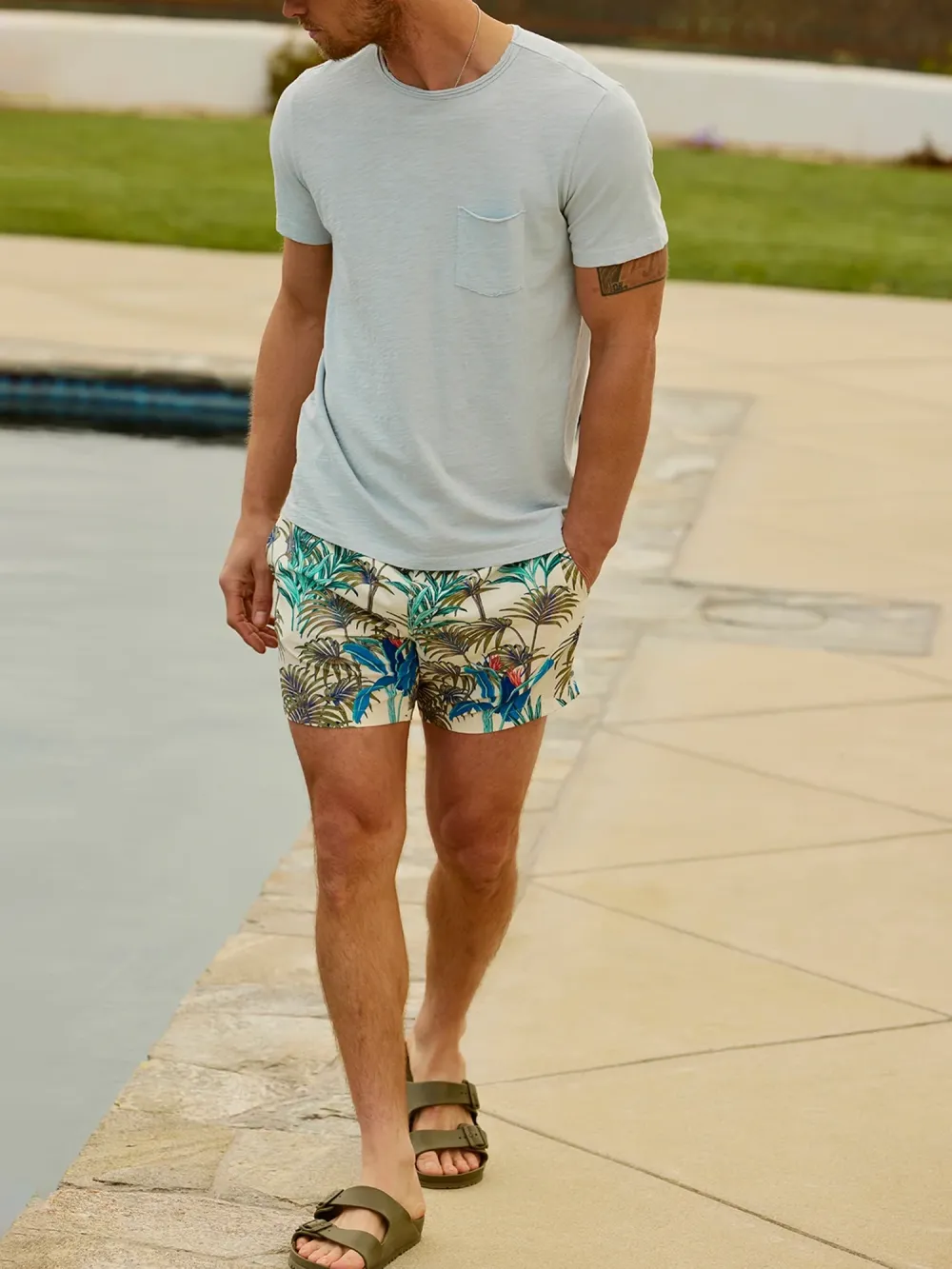 Men's Fashion Cotton Short Sleeve T-Shirt