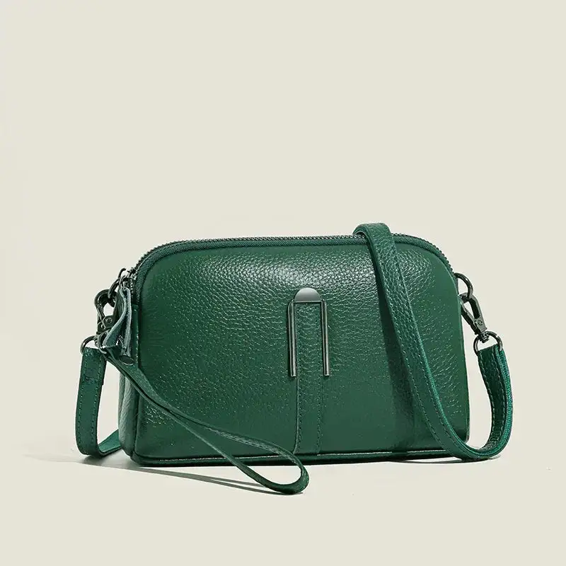 Rounded Crochet Crossbody Bag