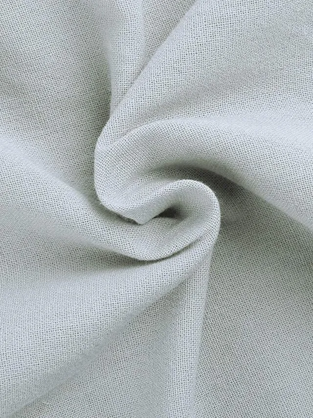 Women's Basic Essential Classic Culottes Wide Leg Chinos Drawstring Pants Casual Inelastic Solid Colored Faux Linen Lightweight Mid Waist Loose Black Blue Gray Dusty Blue S M L XL XXL