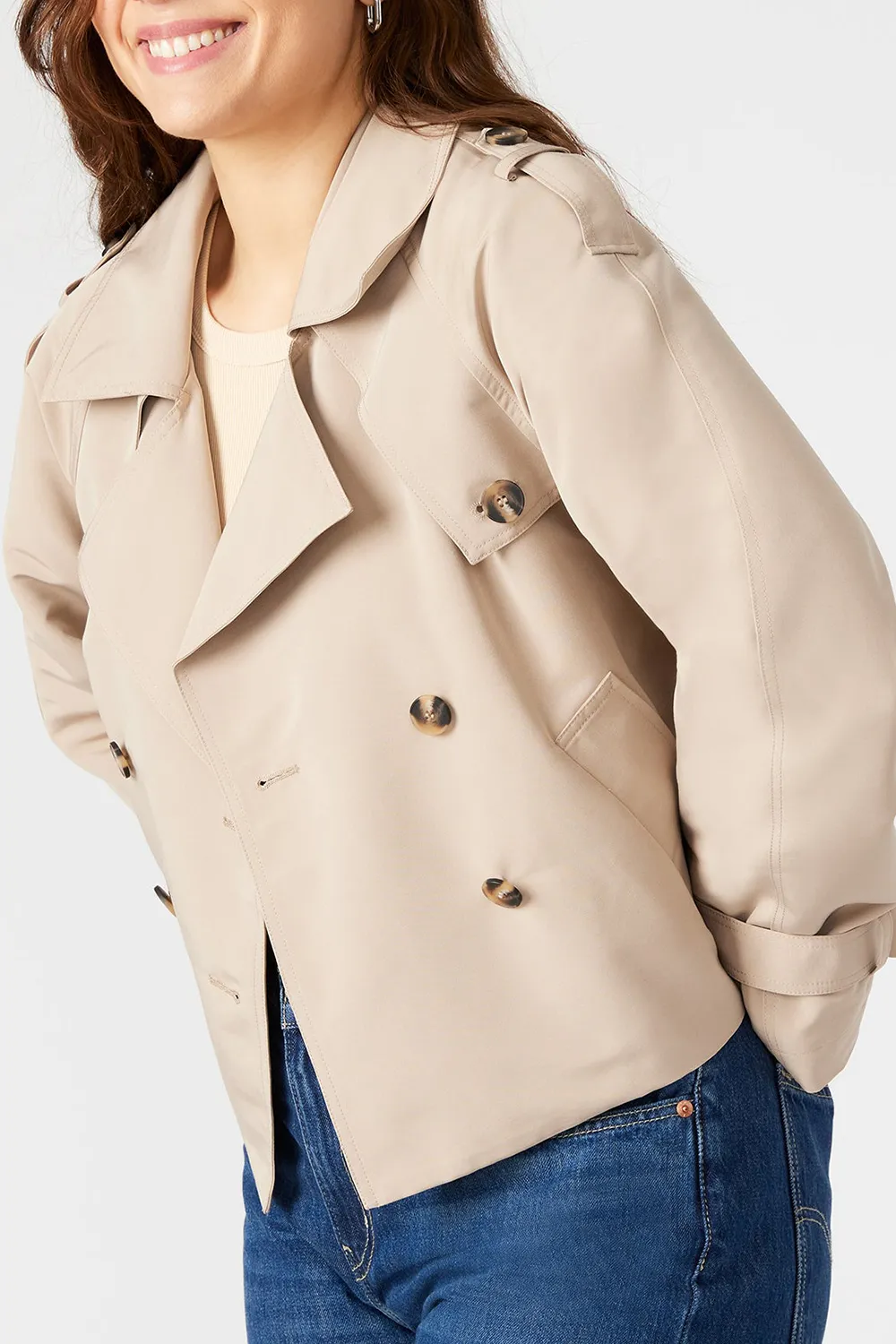 SKINNY JACKET KHAKI