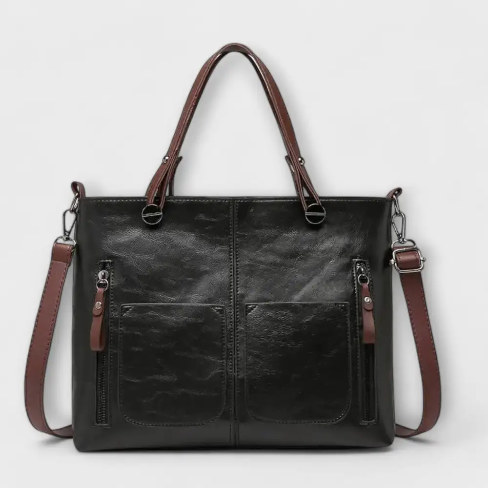 Textured Suede Handbag