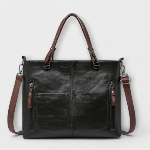 Textured Suede Handbag