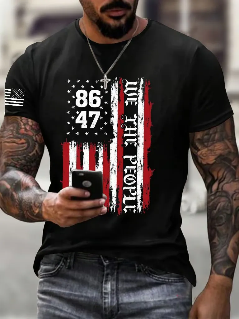 Men'S We The People Print T-Shirt