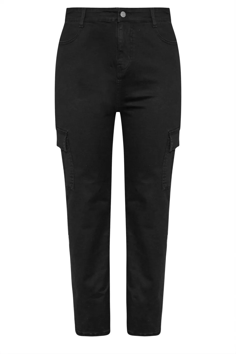 YOURS Curve Black Cargo Jeans