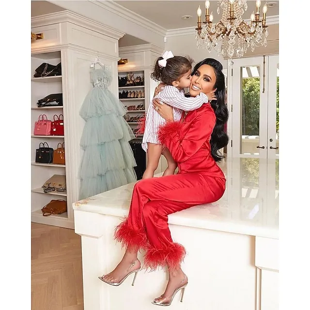 Women's Gift Loungewear Pajamas Sets Home Party Valentine's Day Feather Pure Color Silk Simple Soft Shirt Pant Fall Spring Summer Lapel Long Sleeve Long Pant Buckle Pocket