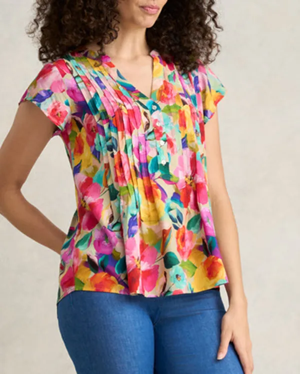 Lightweight Print Blouse