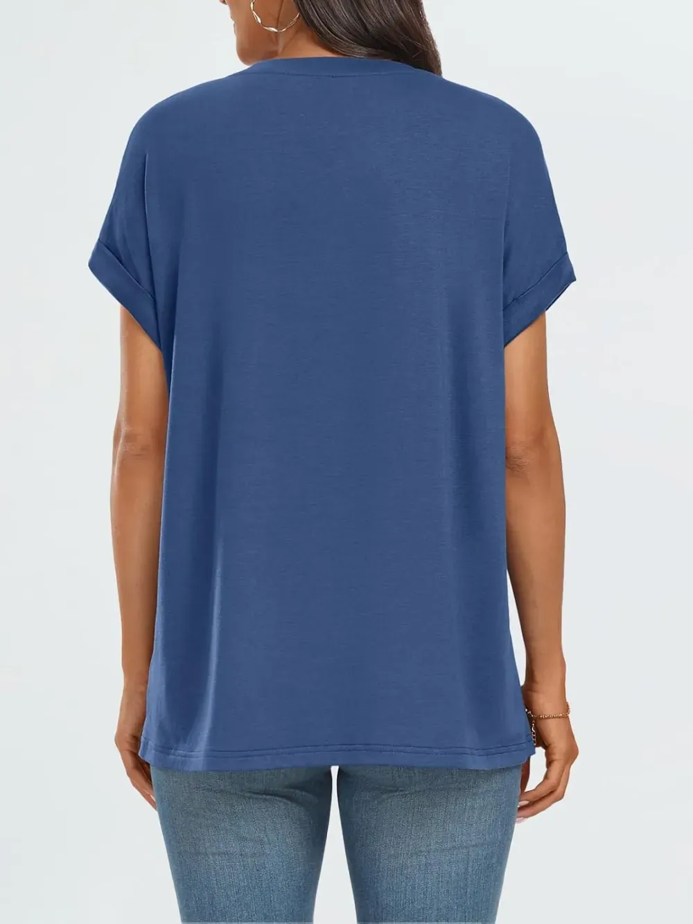 AUTOMET Women Tops Casual Basic T Shirts Loose Fit Crewneck Short Sleeve Summer Outfits