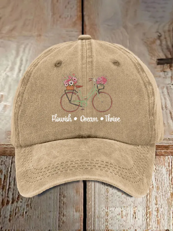 Unisex Casual FTD Washed Cotton Hat