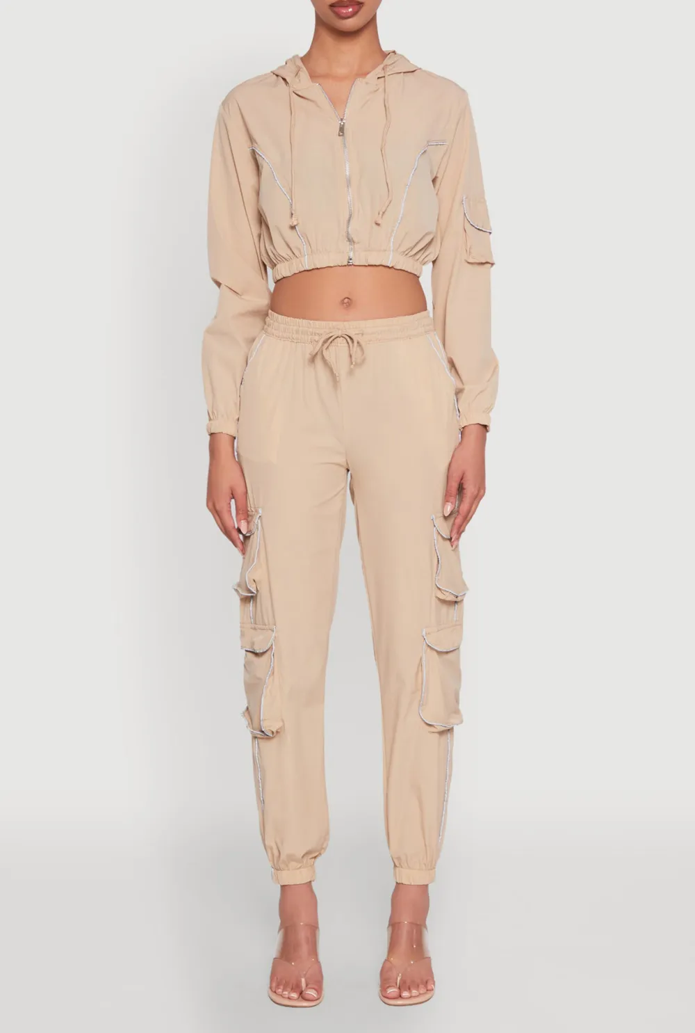 Sports Style Hooded Jacket