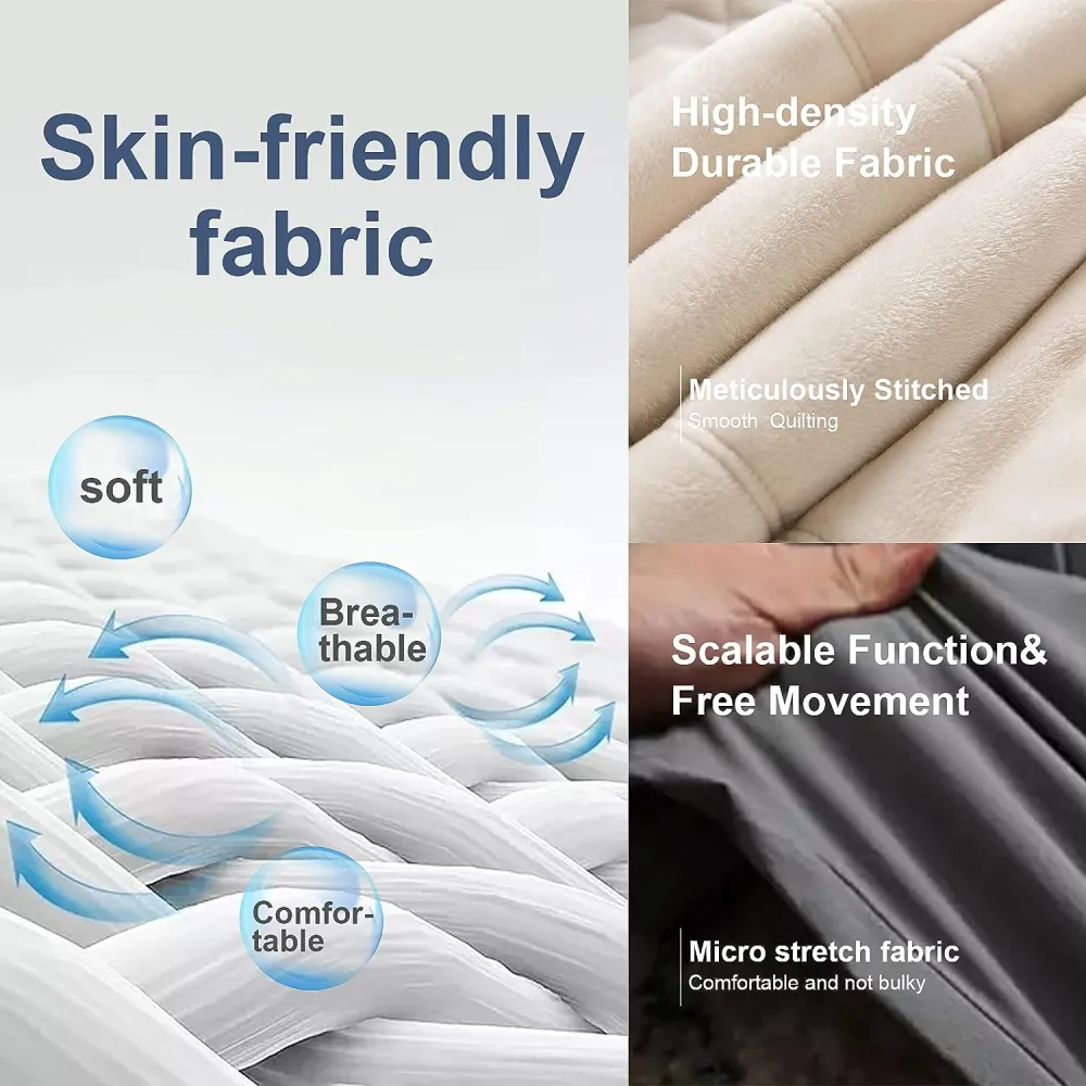 Women's Warm Winter Coat Velvet Puffer Jacket Quilted Faux Fur Hood