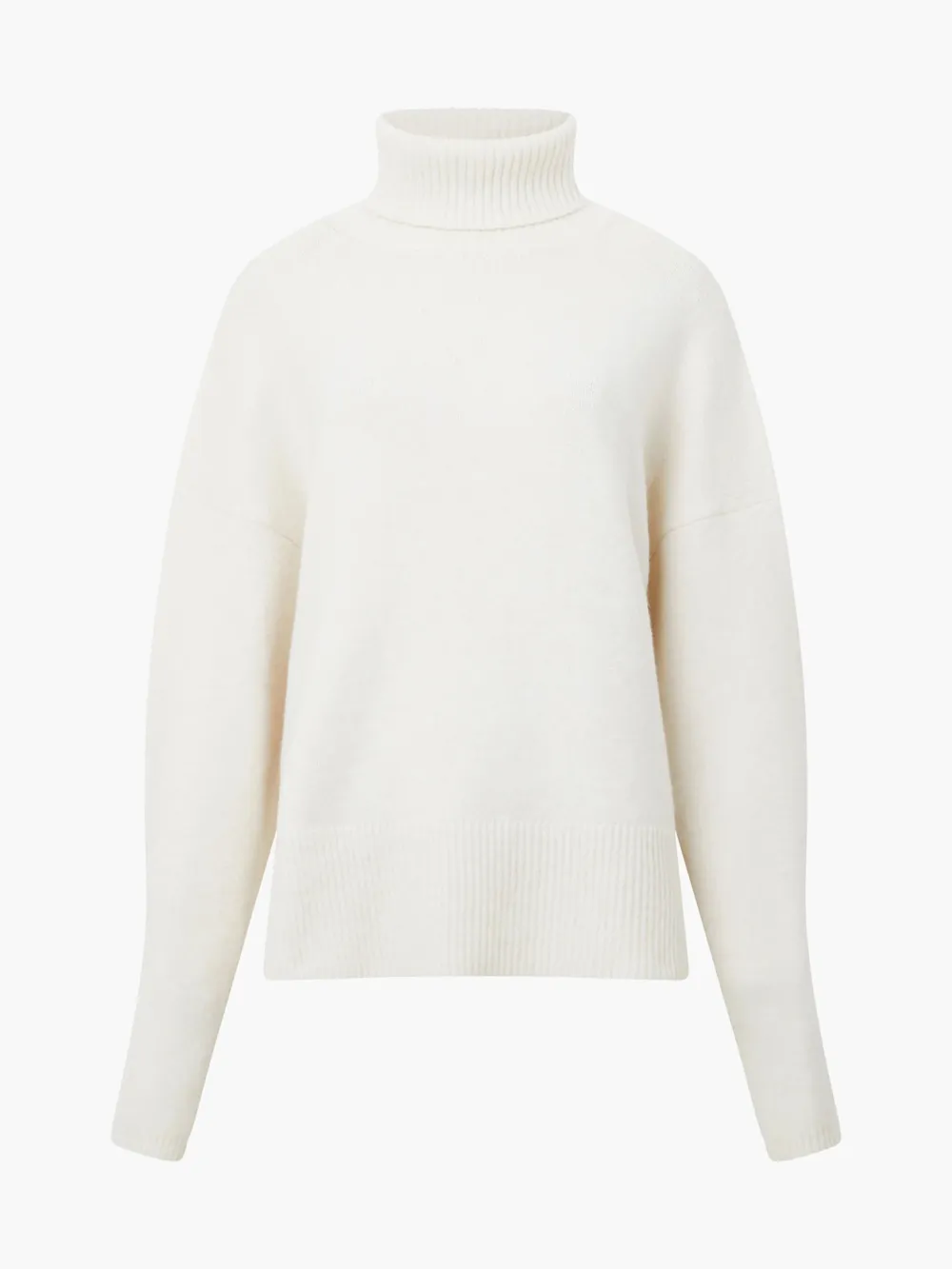 Gentle Style Soft High Collar Loose Sweater